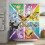 Sprchový závěs Pokemon 72x72 palců, plast 3