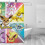 Sprchový závěs Pokemon 72x72 palců, plast 2