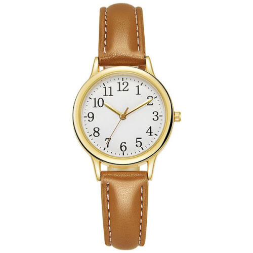Dameklokker Armbåndsur BRUN brun
