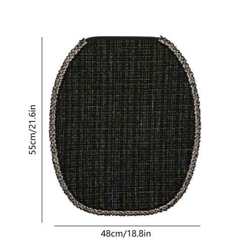 Almofada para Assento de Carro Respirável, Pacote com Meio Conjunto, Capa para Assento 1