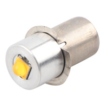 nologo Aluprey1pc P13.5S3W lampa athsholáthair tóirse LED solas oibre éigeandála tóirse (4~12v-Bán Te)