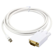 1,8 m-es Mini DisplayPort VGA-hoz, fehér