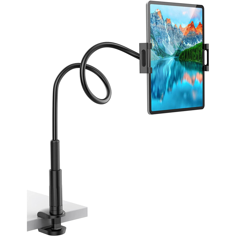 Tablet Stand Holder, Gooseneck Tablet Holder For Bed, Gooseneck Tablet Mount With Adjustable Flexible Arm Compatible 9395123973555