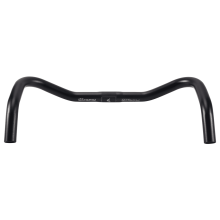 Guidão Bullhorn para Bicicleta em Liga de Alumínio, 25,4mm x 390mm, para Bicicletas de Marcha Fixa e Bicicletas de Estrada.