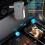 Δέκτης Bluetooth 5.0 JTWEEN για αυτοκίνητο, προσαρμογέας AUX με ακύρωση θορύβου, συμβατός με 7