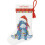 Κιτ σταυροβελονιάς Eeyore Christmas Stocking Counted Cross Stitch για αρχάριους, 14 τεμάχια λευκό 1