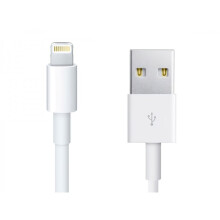 Nabíječka - Nabíjecí kabel kompatibilní s iPhone / kompatibilní s iPad - 1 metr, vysoce kvalitní bílý