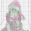 Κιτ σταυροβελονιάς Eeyore Christmas Stocking Counted Cross Stitch για αρχάριους, 14 τεμάχια λευκό 6