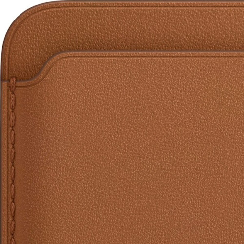 Portefeuille FineWoven compatible avec iPhone et MagSafe, marron 1