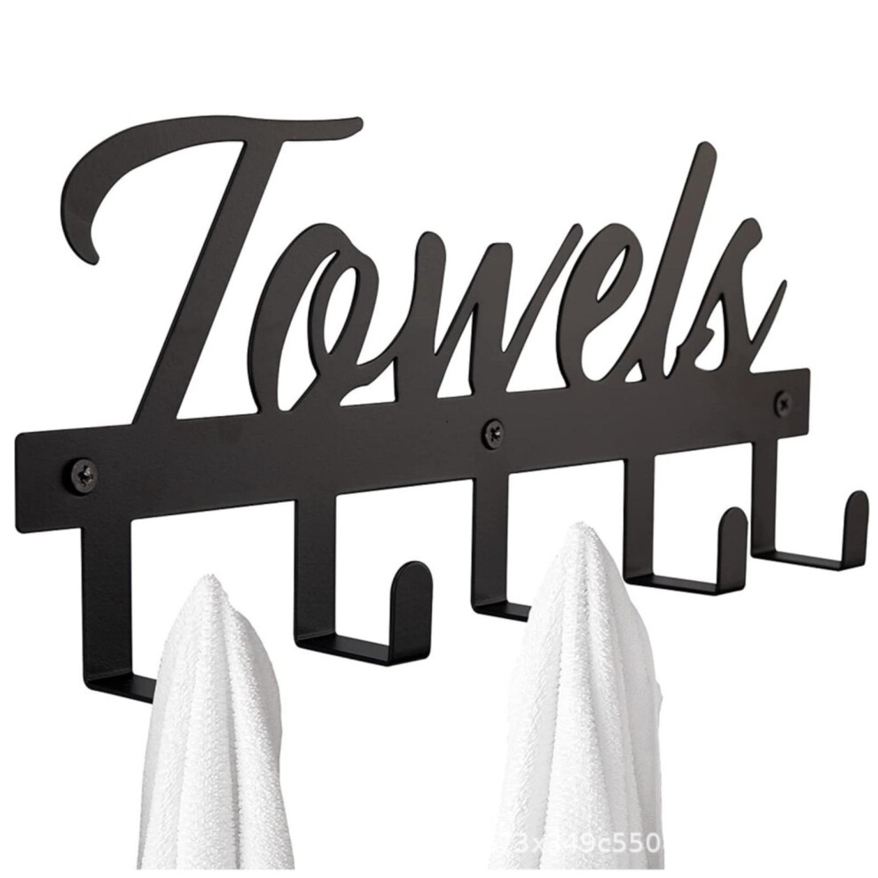 Clearance Sale!Giyblacko Creative Towel Hooks In Stock New Towels Towel Creative Hooks Stable And Reliable With Sturdy Hooks 9395123975115