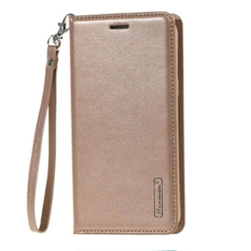 Étui portefeuille Hanman compatible avec Samsung Galaxy S10 Plus Noir 1