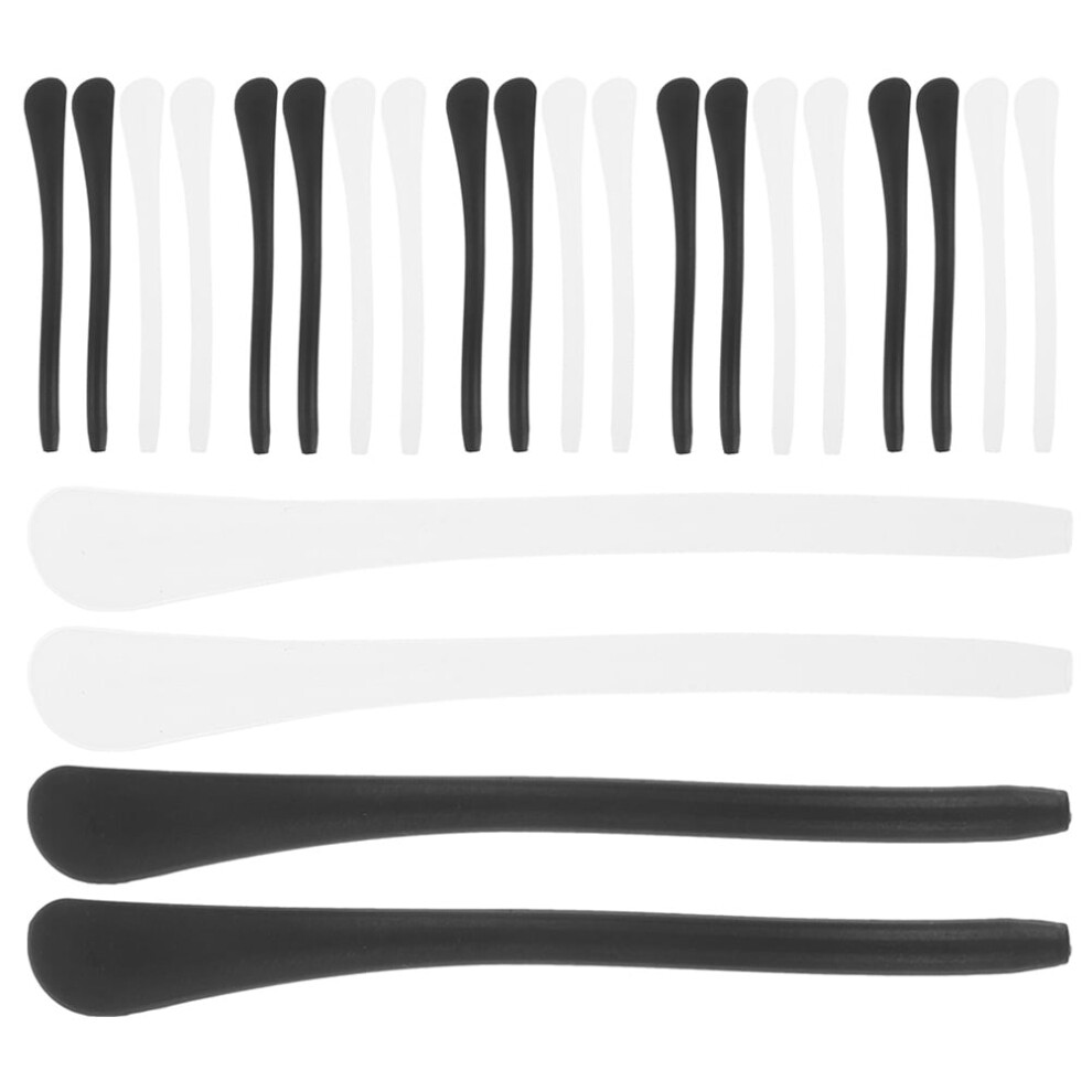 12 Pairs Eyewear Anti-slip Tip Covers Eyeglass End Tips Glasses Ear Sock Pieces Eyeglasses Leg Covers