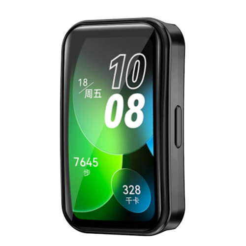 Προστατευτική θήκη για συμβατότητα με Huawei Band8/8NFC/9/9NFC σε μαύρο χρώμα 1