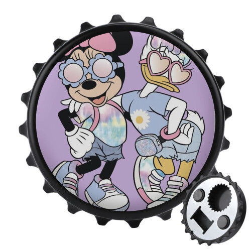 Μαγνητικό ανοιχτήρι μπουκαλιών Mickey Mouse με μαγνήτες ψυγείου Αυτοκόλλητο Μοναδική