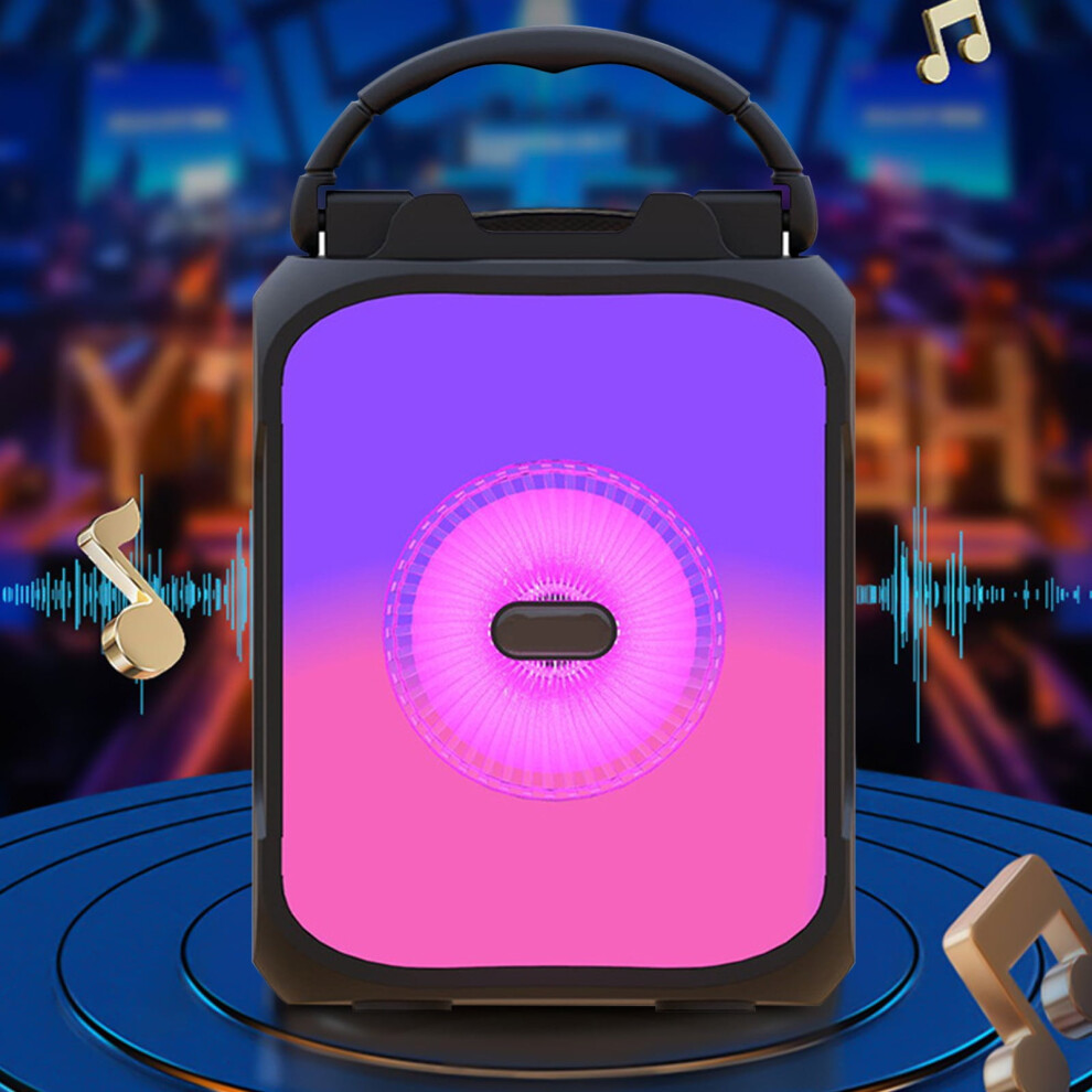 Gnobogi Portable Bluetooth Speaker With Subwoofer, Wireless Outdoor Speaker, Bluetooth 5.0, Tf Card, Aux, Usb, For Home, Camping 9395123095622
