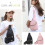 Kleiner Sling-Rucksack für Damen, Brusttasche, Schwarz 7