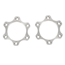 2 Pcs 6 Bolt Rotor Adapter Part Bike Supplies Disc Brake Accessories Aluminum Alloy