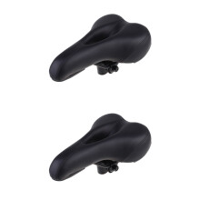 Bike Saddle Breathable Seat Comfort Thickened Mountain Soft Cushion 2 PC