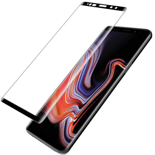 Compatível com Samsung Galaxy Note9 - Protetor de tela flexível e resistente a impactos, preto