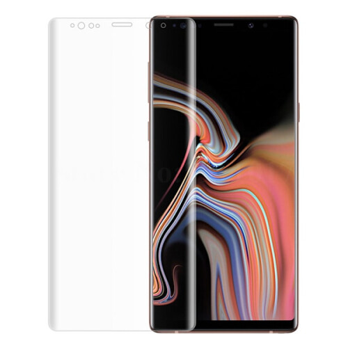 Compatível com Samsung Galaxy Note9 - Protetor de tela flexível e resistente a impactos, preto 2