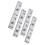 Mizh4Pcs Τετράγωνες Γωνίες Στρογγυλά Καρφιά Μεντεσές Κρεβάτιου Πυκνό Gemel Σύνδεση 2