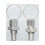 4 Pcs Safety Pin Replacement Non Lock- Out Knob Plunger Spring Pin Spring Pull Ring Thread Mechanical Stainless Steel 5