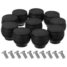 10 piezas de asas para tapas de cafetera, mini cafetera, agarre para olla, diseño moderno, asa desmontable, asas para tapas de ollas y sartenes