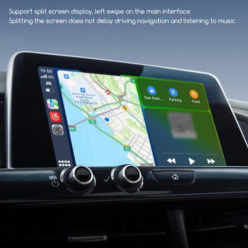 Adattatore wireless CarPlay e Android Auto – 2 in 1 compatibile con iPhone e Android – Connessione veloce e stabile 2