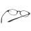 Lesebrille mit Blaulichtfilter, runde Brille, SCHWARZ, Stärke 200 7