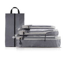 JingChun Cubes de rangement compressibles pour valises - Indispensable en voyage - Lot de 8 sacs de voyage extensibles pour ranger bagages, malles et