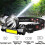 Super Bright Waterproof LED Head Torch Headlight USB Headlamp Rechargeable V4K9 2