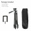 Suporte de tripé profissional para câmera + suporte para celular compatível com iPhone 2