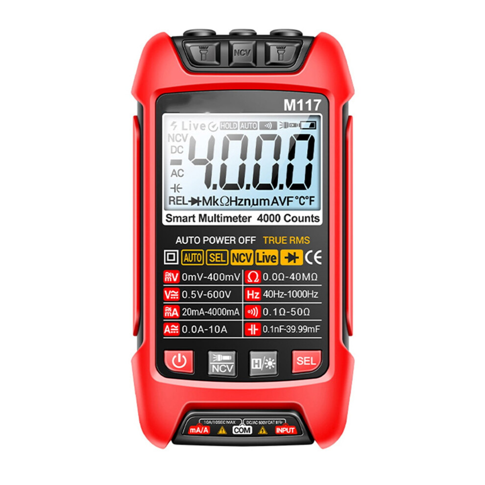 Mosiee M117 High Precision Digital Multimeter Multifunctional Automatic Measuring Meter 9395123195896