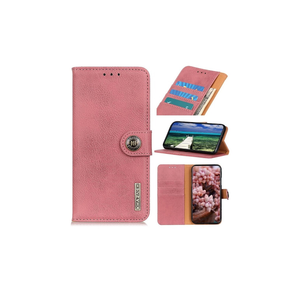 Compatible With Xiaomi 11T / 11T Pro Khazneh Wallet Case - Rose Pink 9395123196107