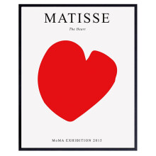 AEFER Matisse Wall Art Poster, Mid Century Modern Minimalist Print, Abstract Gallery Wall Art Compatible with Henri Matisse, Aesthetic Decor for