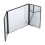 Delaman Makeup Mirror for Car Sun Visor, Foldable & Easy Install Interior Car Accessory 1