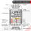 Mosiee M117 High precision Digital Multimeter Multifunctional Automatic Measuring Meter 2