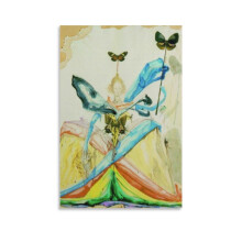 Salvador-Dalí-Kunstdruck: Die Königin der Schmetterlinge, 20 x 30 cm (8 x 12 Zoll), Wanddekoration fürs Schlafzimmer, Geschenk für die Familie