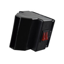 Offerta speciale YOBOLK: Riscaldatore per auto portatile da 12 V, sbrinatore elettrico, materiale ABS, flusso d'aria potente, design compatto -