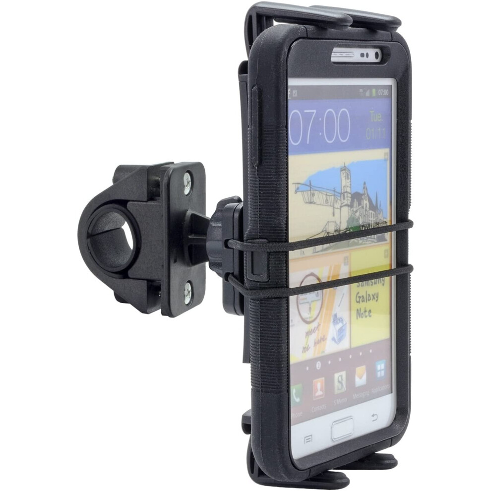 Bike Handlebar Phone Mount For Compatible With Iphone X 8 7 6S Plus 8 7 6S Galaxy Note 8 5 Galaxy S8 S7 Retail Black 9395123195643