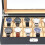 Watch box12watches - Πολυτελές μοντέλο σε μαύρο ανθρακί με ανοιχτό καφέ εσωτερικό 2
