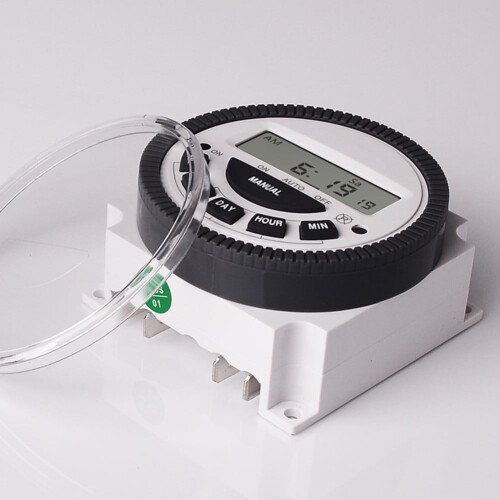 Lierteer 7 Days Weekly Programmable Digital Timer Lighting Switch Lcd On/Off Time Relay