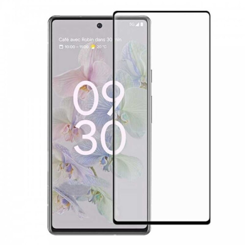 Verre trempé transparent 0,26 mm 2,5D 9H pour Google Pixel 6A