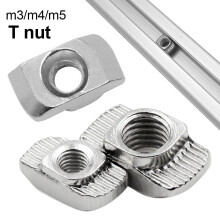 50er-Packung T-Nut-Gleitmuttern für die 20er-Serie: M3/M4/M5-Befestigungselemente