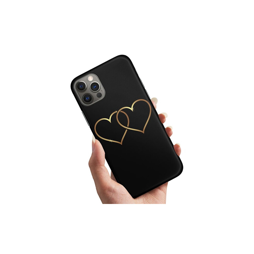 Compatible With Iphone 14 - Cover/Mobile Cover Double Hearts 9395123318769
