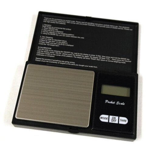 Balance de poche numérique 200 g/0,01 g 1