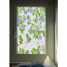 Privacy Window Film 34x78in Self Adhesive UV Blocking Heat Control Glass Sticker for Home Office Doors