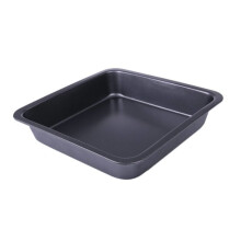 Forma quadrada de aço carbono de 23 cm (9 polegadas), ideal para fazer bolos.