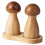Manuel d'utilisation du sel et du poivre Eease1Set en bois en forme de champignon 1
