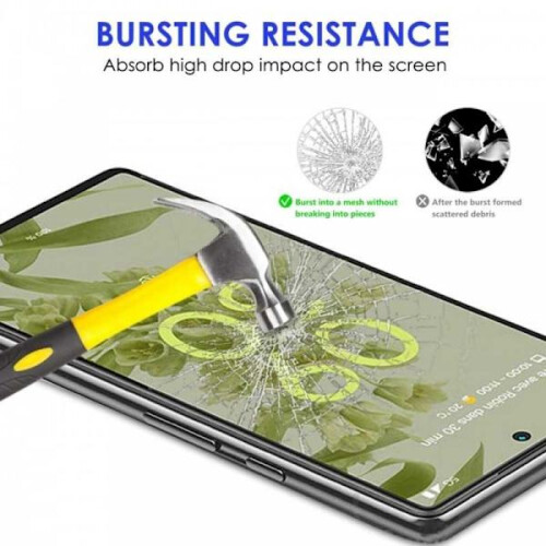 Verre trempé transparent 0,26 mm 2,5D 9H pour Google Pixel 6A 2